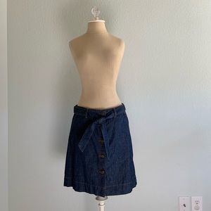 Size 6 TOMMY HILFIGER Belted Denim Skirt